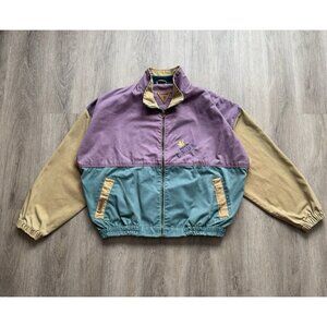 Rare Vintage 90s Molson Canadian Beer Full Zip Jacket Stormtech Promo Fit XL Art